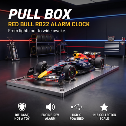 Pullbox - F1 alarm clock